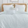 Peri Home Floral Bubble Comforter Sets In White