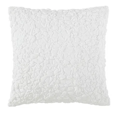 Peri Home Floral Bubble Euro Sham, Set Of 2 In White
