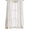 Peri Home Gates Set Of 2 Tufted Chenille Curtain Panels In Winter White