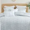 Peri Home Ikat Eyelet Comforter Set, Full Queen In Blue