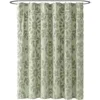Peri Home Laurel Chenille Shower Curtain In Sage