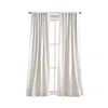 Peri Home Sanctuary 95 X 50 Back Tab Window Panel, Pair In White