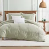 Peri Home Sasha Bows Comforter Set, Full/queen In Green