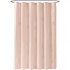 Peri Home Sasha Bows Shower Curtain In Neutral