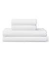 Peri Home Scallop 300-thread Count Cotton 4-pc. Sheet Set, Full In White