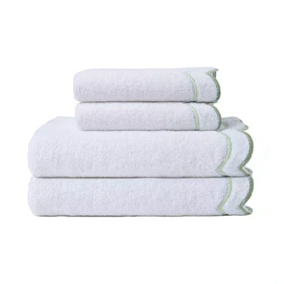 Peri Home Scallop 4-pc. Bath Towel Set In Gray