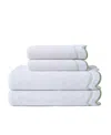 Peri Home Scallop 4-piece Towel Set In White