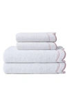 Peri Home Scallop 4-piece Towel Set In White