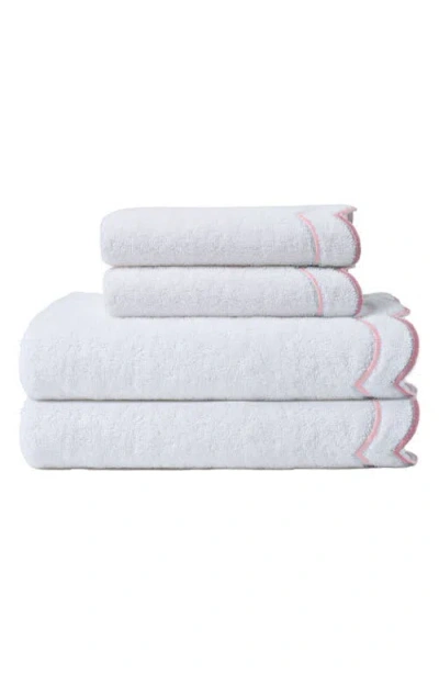 PERI HOME PERI HOME SCALLOP 4-PIECE TOWEL SET