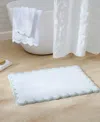 Peri Home Scallop Cotton Bath Rug, 30" X 20" In Sage