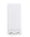 Peri Home Scallop Cotton Hand Towel, 27" X 16" In Sage