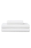 Peri Home Scallop Cotton Sheet Set In White