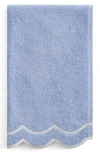 Peri Home Scallop Hand Towel In Blue
