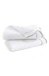 Peri Home Scallop Hand Towel In Sage