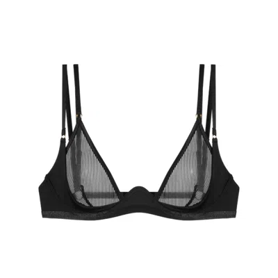 Perilla Women's Black Amber Bra