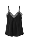 Perilla Women's Black Heart Chemise In Black