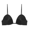 Perilla Women's Black Madone Plain Bra In Black