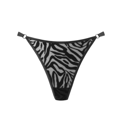 Perilla Women's Black Wanted Thongs
