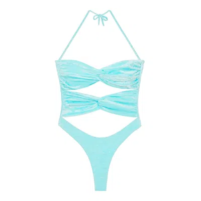 Perilla Women's Blue Imagination One Piece - Azzurro