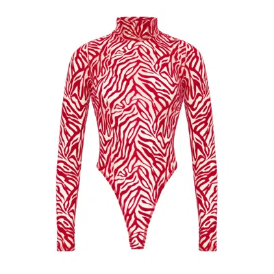 Perilla Women's Kylie Bodysuit Long Red