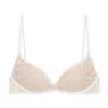 Perilla Women's Kylie Monocup Bra Push Up Off-white In White
