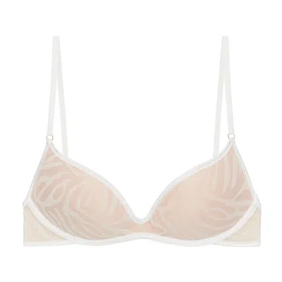 Perilla Women's Kylie Monocup Bra Push Up Off-white