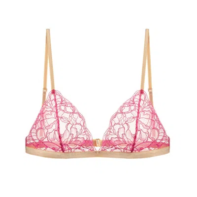 Perilla Women's Pink / Purple Gigi Bra - Dark Pink In Pink/purple