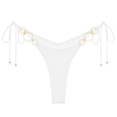 Perilla Women's White Dream Bottom - Bianco