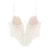 Perilla Women's White Kylie One Corset In White