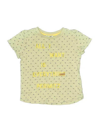 Pre-owned Perimitz Kids' Short Sleeve T-shirt In Yellow