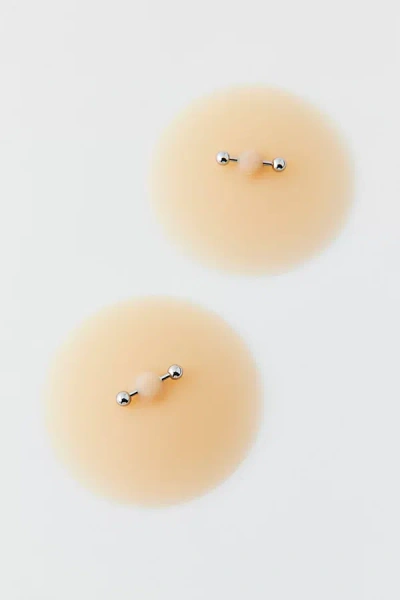 Perkies Pierced Nips Nipple Cover Set In Tan, Women's At Urban Outfitters