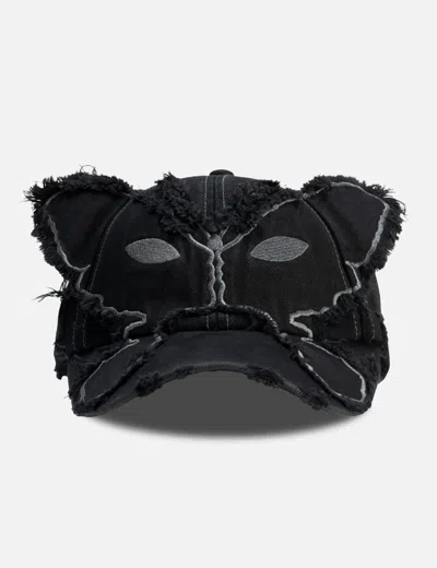 Perks And Mini Alien Kiss Winged Baseball Cap In Black