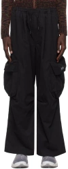 Perks And Mini Black Wttc Chow Cargo Pants In Black