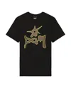 Perks And Mini Cosmos Spike Tee In Black