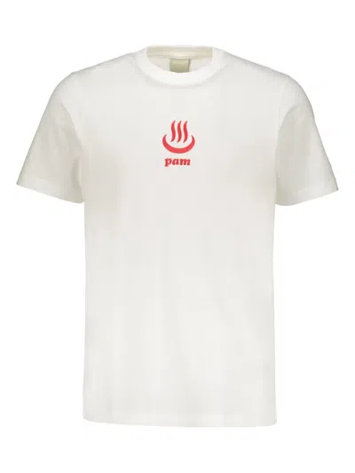 PERKS AND MINI CREW-NECK LOGO-EMBROIDERED T-SHIRT