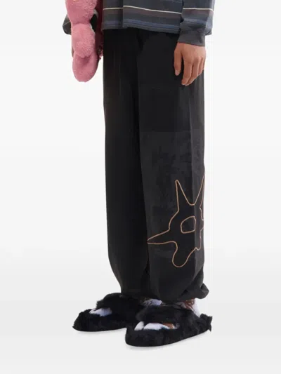 Perks And Mini Decal Track Pants In Black