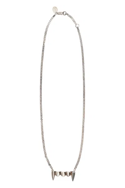 Perks And Mini Fangz Pendant Necklace In Silver