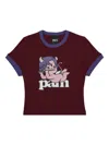 Perks And Mini Lil' Devil Baby T-shirt In Red