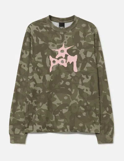 Perks And Mini Long Sleeve Tee - Garden Variety Camo In Brown