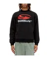 Perks And Mini Long-sleeved Hooded Hoodie In Black