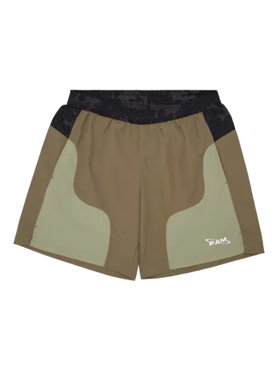 Perks And Mini Lunacy Free Wheeling Shorts In Brown