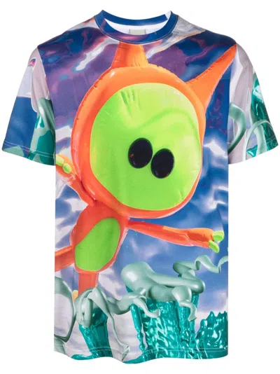 Perks And Mini Multicolor Deep Sea T-shirt In Marpi