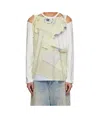 Perks And Mini Off-white Martine Syms Edition Slash Ls T-shirt In White