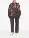 Perks And Mini Mutate Distressed Sweater In Gray