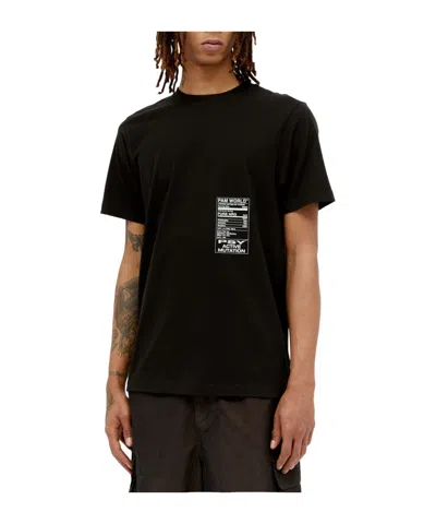 Perks And Mini Print T-shirt In Black