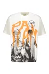 Perks And Mini Printed Cotton T-shirt In White