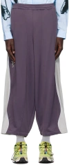 Perks And Mini Purple Wttc Contrast Poseidon Track Pants In Grapeade