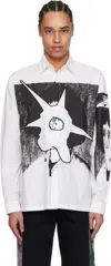 Perks And Mini White Copernicus Ls Shirt In White