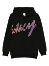 Perks And Mini Xtc Printed Hoodie In Black