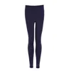 Perky Peach Women's Blue High Rise Laser Navy Full Length Leggings In Blue